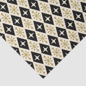 Midden-eeuw moderne Starburst patroon Tissuepapier (Detail)