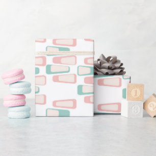 Midden Eeuw Patroon Cadeaupapier
