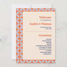 Midden Eeuw Retro Bruiloft Kaart