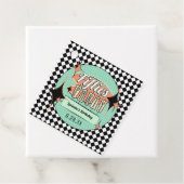 Midden-Eeuw Vijftiger Partij Favor Labels (In situ)