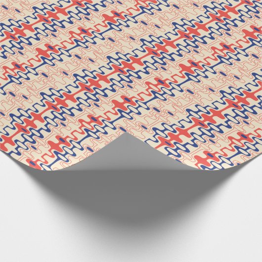 Midden-eeuws abstract: modern naadloos design. cadeaupapier (Hoek)