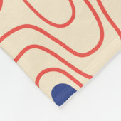 Midden-eeuws abstract: modern naadloos design. fleece deken (Hoek)