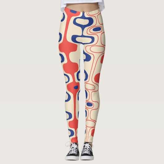 Midden-eeuws abstract: modern naadloos design. leggings (Voorkant)