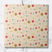 Midden-eeuws Abstract patroon 29 Cream Tegeltje