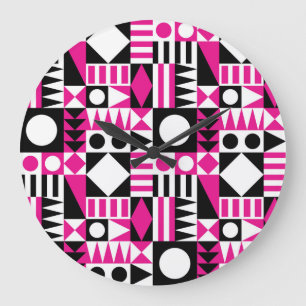 Midden-eeuws abstract patroon. grote klok