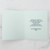 Midden-eeuws atoomkerst kaart (Binnen)