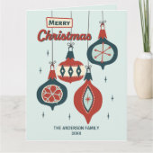 Midden-eeuws atoomkerst kaart (Voorkant)