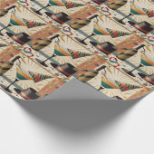 Midden-eeuws cocktailuur - New Years Eve Cadeaupapier (Hoek)