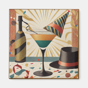 Midden-eeuws cocktailuur - New Years Eve Magneet