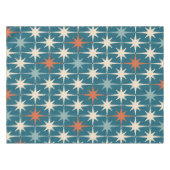 Midden-eeuws modern atomisch sterrenspringpatroon tafelkleed (Voorkant (Horizontaal))