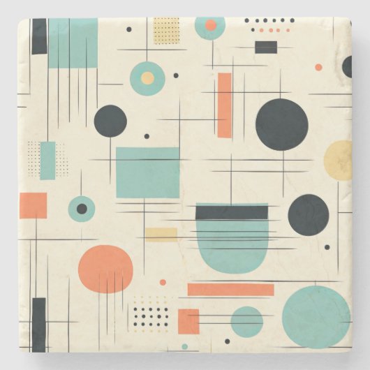 Midden-eeuws modern stenen Onderzetter (Voorkant)