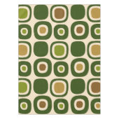 Midden-eeuws modern tuin pad patroon tafelkleed (Voorkant)