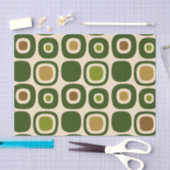 Midden-eeuws modern tuin pad patroon tissuepapier (Craft)