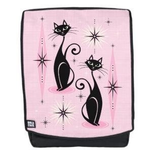 Midden-eeuwse atoomkatten rugtassen