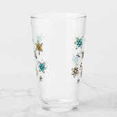 Midden-eeuwse atoomlijsting, loods-heet glas (Links)