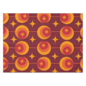 Midden-Eeuwse Atoomstarbursts op  Cirkels Tafelkleed (Voorkant (Horizontaal))