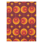 Midden-Eeuwse Atoomstarbursts op  Cirkels Tafelkleed (Voorkant)