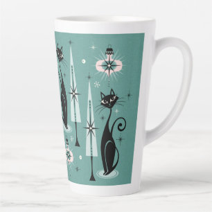 Midden-eeuwse feestdag Gemiddelde kerst bij atoomK Latte Mok