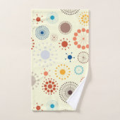 Midden-eeuwse Modern Starburst Bad Handdoek (Handdoek)