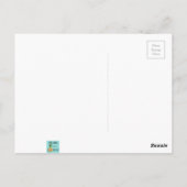 Midden-eeuwse moderne Argyle-Briefkaart Briefkaart (Achterkant)