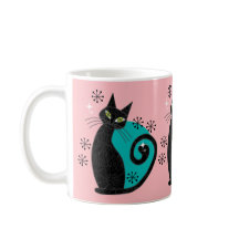 Midden-eeuwse moderne atoomkattenretro-adres