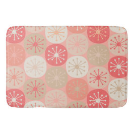 Midden-eeuwse moderne atoompatronen Retropatroon v Badmat