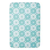 Midden-eeuwse moderne atoompatronen Retropatroon v Badmat (Voorkant Verticaal)