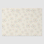 Midden-eeuwse moderne atoomtijdperk, roompatroon tissuepapier (Voorkant)