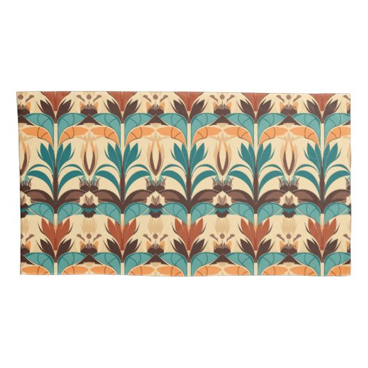 Midden-eeuwse moderne Boho Kussensloop (Achterkant-Rechts)