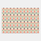 Midden-eeuwse moderne Boho pastelkunst Inpakpapier Vel (Voorkant 2)