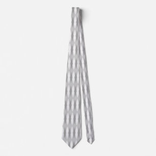 Midden-eeuwse moderne grijze Argyle Necktie Stropdas