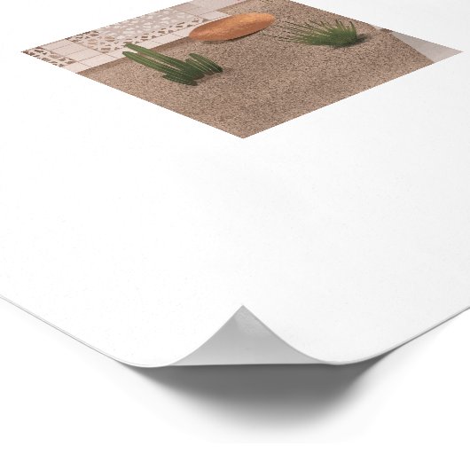 Midden-eeuwse moderne grote print (Hoek)