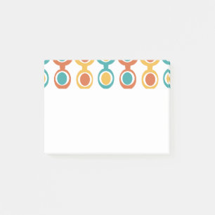 Midden-eeuwse moderne keten post-it® notes