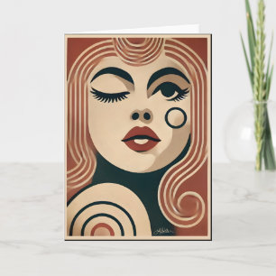 Midden Eeuwse Moderne Kunst The Beauty Spot Kaart