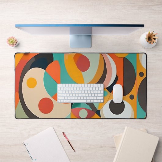 Midden-eeuwse moderne schilderkunst, diverse kleur bureaumat (Kantoor 1)