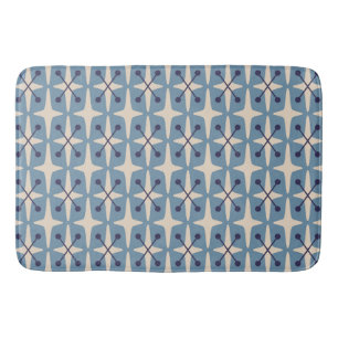 Midden-eeuwse moderne Starburst Patroon Badmat