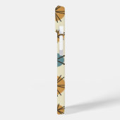 Midden-eeuwse moderne Starbursts veelkleurige Case-Mate iPhone Case (Achterkant / Links)