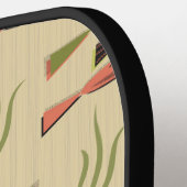 Midden-eeuwse moderne vis pickleball paddle (Links Detail)