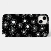 Midden-eeuwse Retro Starburst Case-Mate iPhone Case (Achterkant (horizontaal))