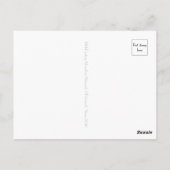 Midden-eeuwse stijl Chanoeka Menorah Briefkaart (Achterkant)