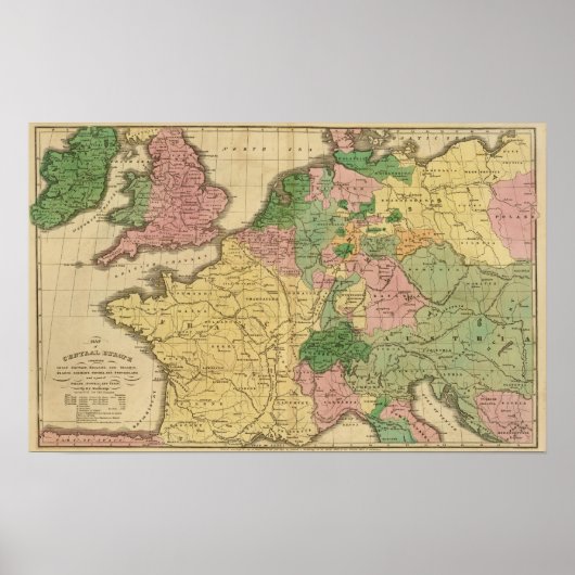 Midden-Europa 2 Poster (Voorkant)