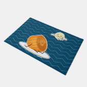 Midden-herfst van het festival van Moon cake lunar Deurmat (Schuin)