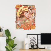 Midden-herfstfestival Poster (Thuiskantoor)