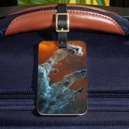 Midden-infrarood de pijlers van de schepping. bagagelabel (Voorkant Insitu 2)