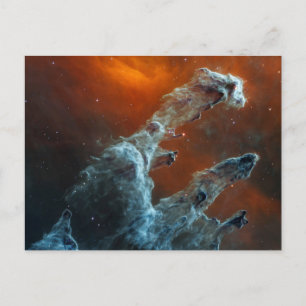 Midden-infrarood de pijlers van de schepping. briefkaart