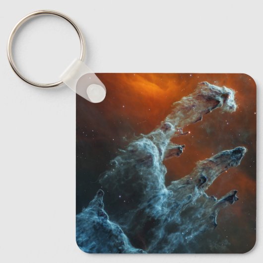 Midden-infrarood de pijlers van de schepping. sleutelhanger (Voorkant)