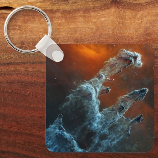 Midden-infrarood de pijlers van de schepping. sleutelhanger (Voorkant)