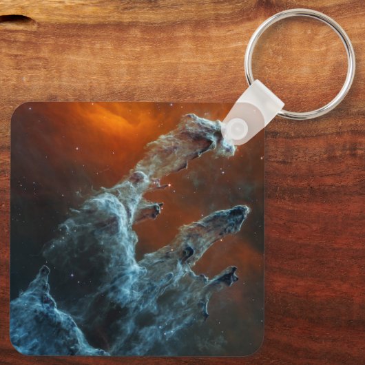 Midden-infrarood de pijlers van de schepping. sleutelhanger (Achterkant)