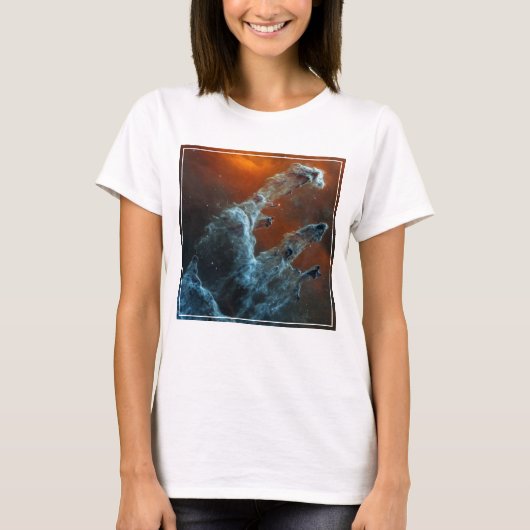 Midden-infrarood de pijlers van de schepping. t-shirt (Voorkant)