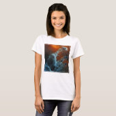 Midden-infrarood de pijlers van de schepping. t-shirt (Voorkant volledig)